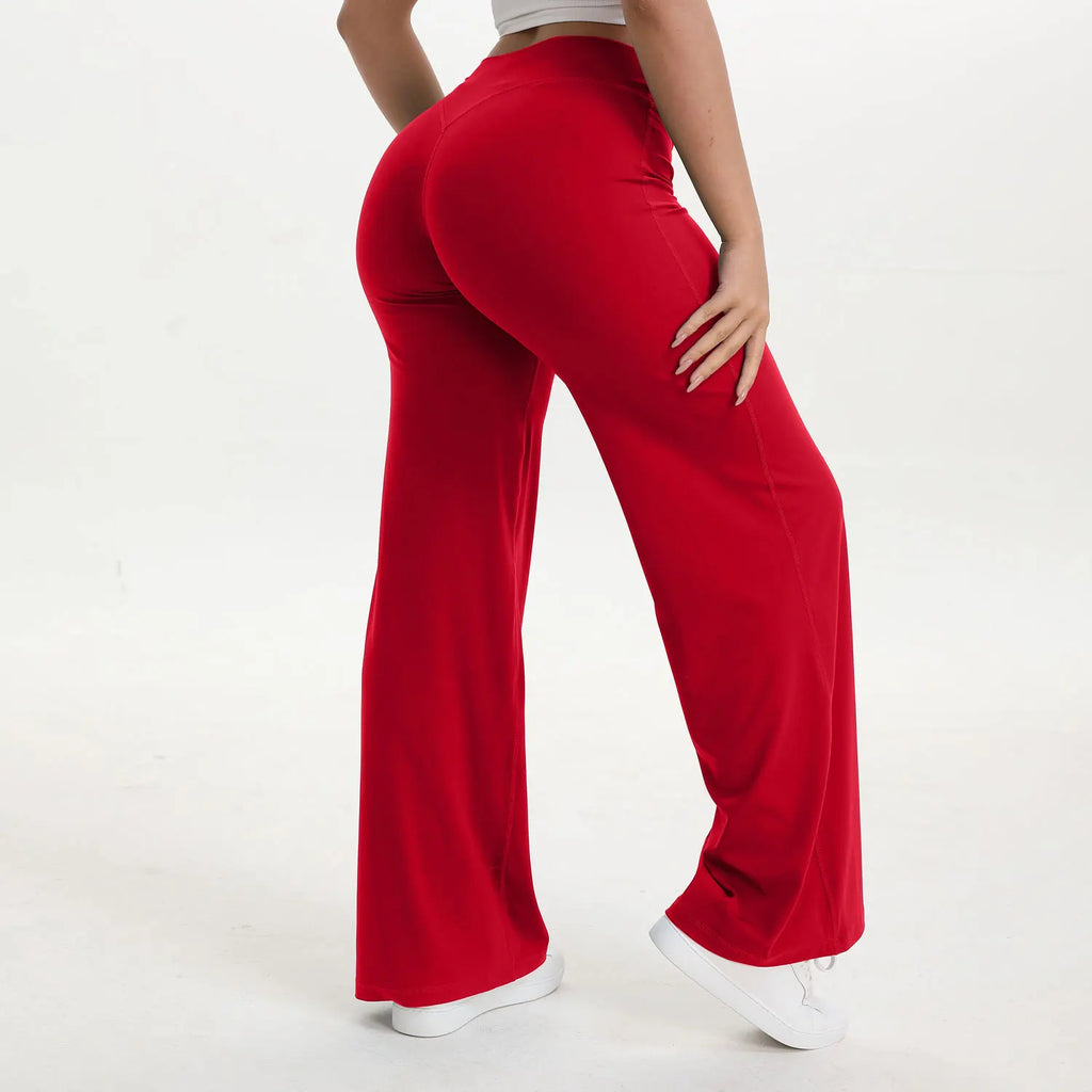 Pantalon Flare Sculptant Taille Haute – Confort & Style